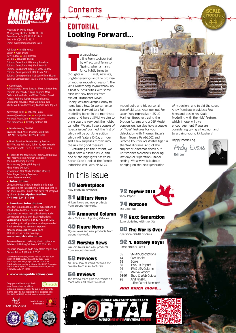 Scale Military Modeller International 2014-517